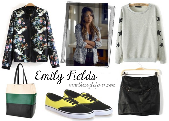 Emily Fields Style, outfit Pretty Little Liars