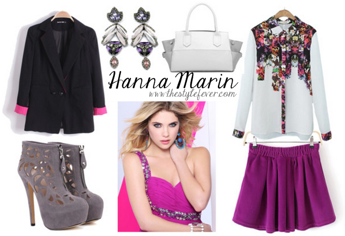Hanna Marin Style, outfit Pretty Little Liars