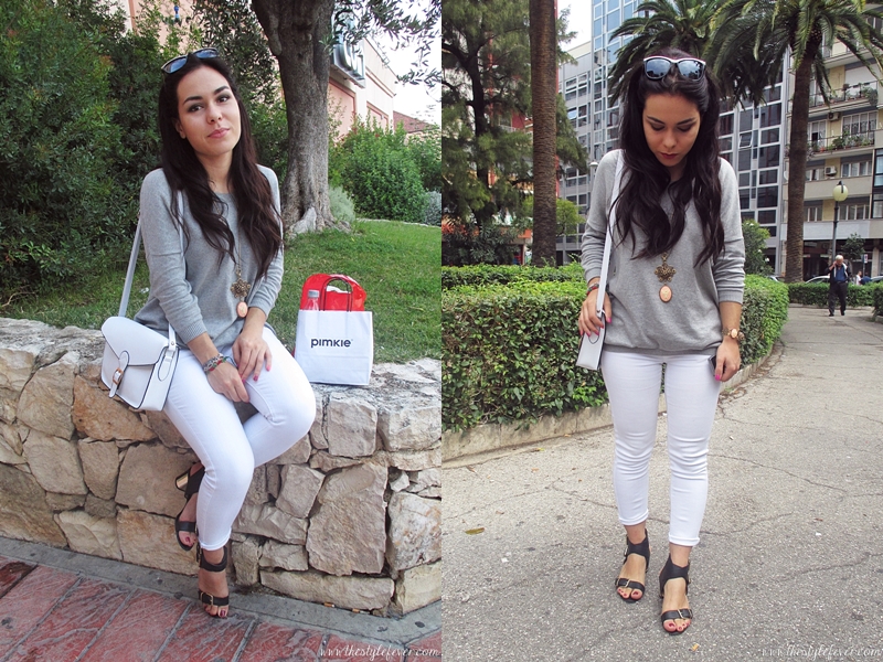 Mina Masotina, fashion blogger Bari, outfit semplice primaverile