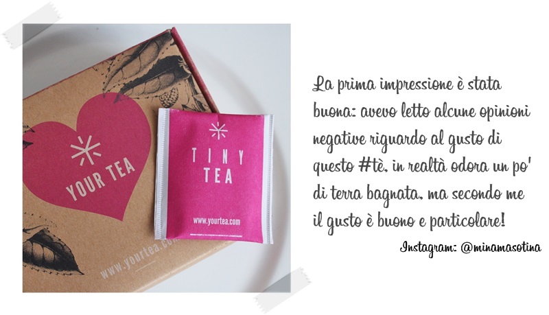 Recensione Tiny Tea, opinioni Your Tea