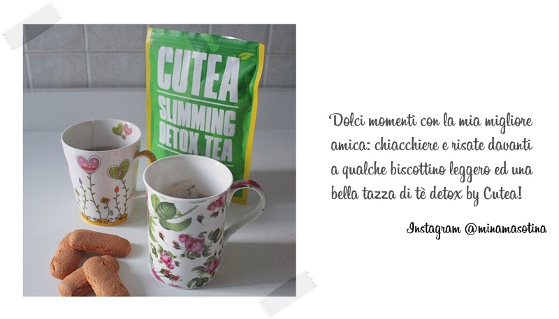 Recensione Cutea Simming Detox Tea, codice sconto Cutea detox