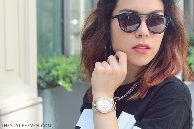 occhiali-da-sole-carrera-orologio-tally-weijl-outfit-fashion-blogger-mina-masotina