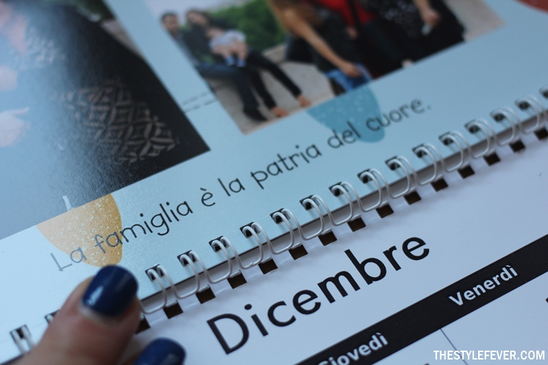 Creare calendario personalizzato online su Snapfish