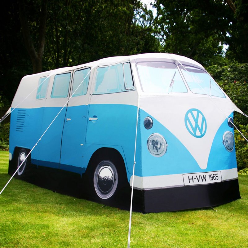 Tenda da campeggio a forma di furgoncino Volkswagen, idee regalo simpatiche