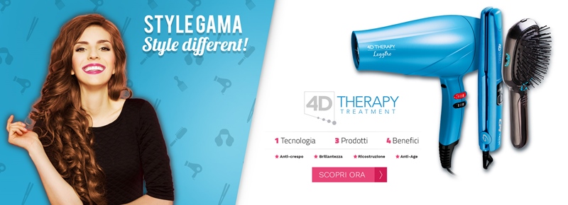 Scopri la linea 4D Therapy GAMA