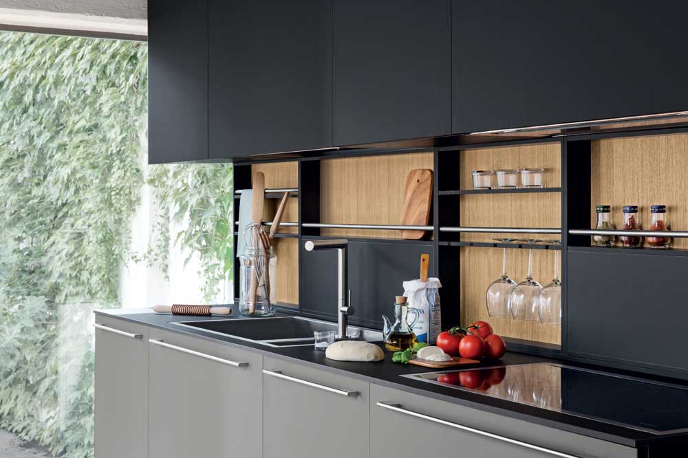 La cucina contemporanea Polaris Life Living