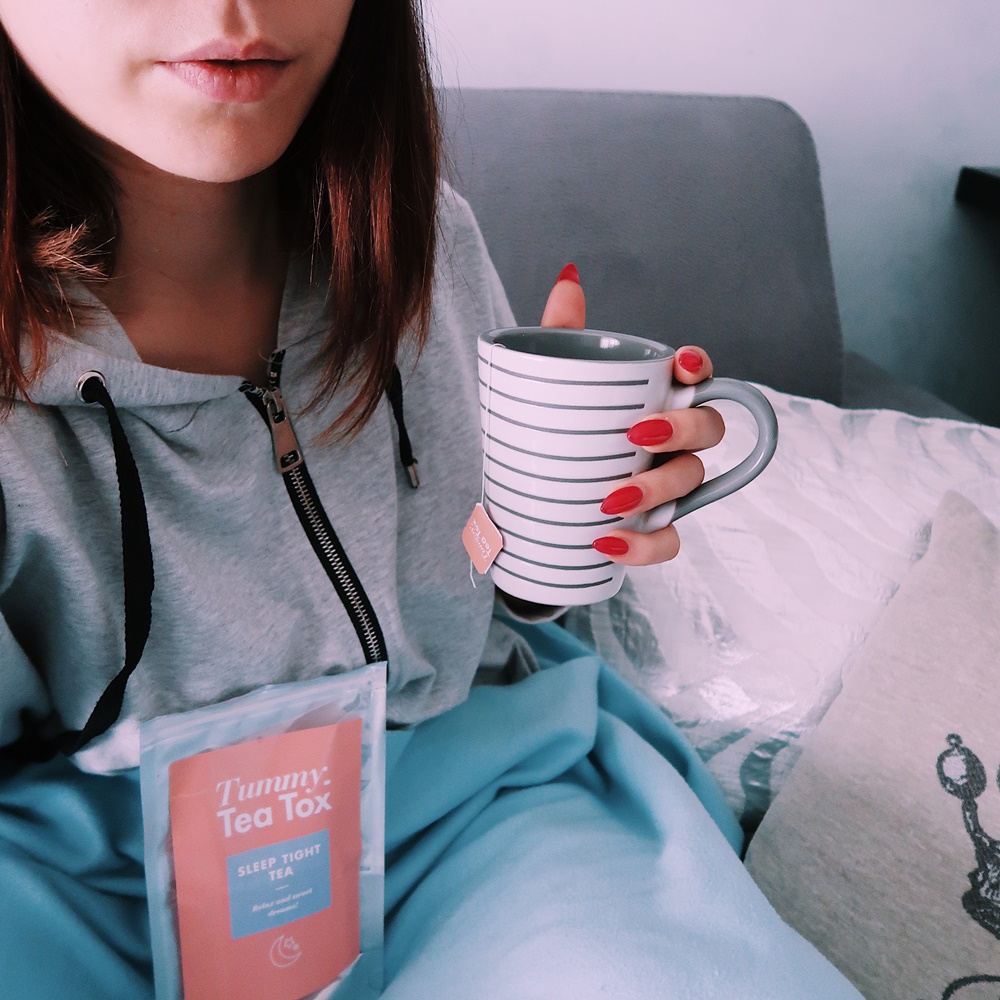 Netflix & chill con Sleep Tight, Tummy Tea Tox opinioni