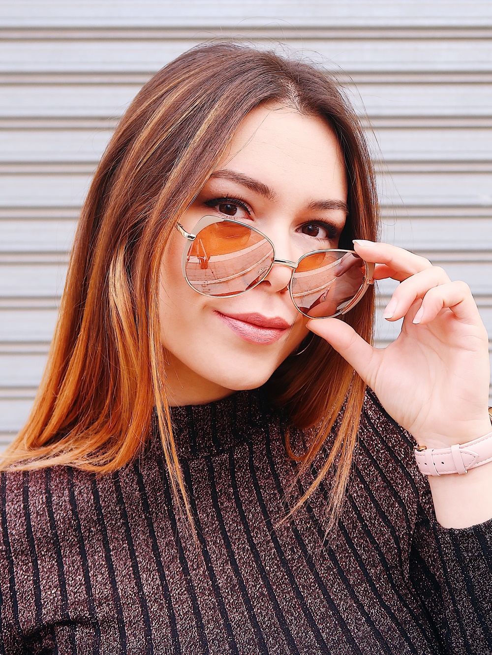 Occhiali da sole chiari, Stradivarius sunglasses, Mina Masotina, fashion blogger Italia