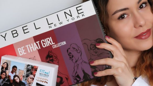 Collezione Be That Girl dedicata alle super eroine DC Comics, novità makeup 2018 Maybelline