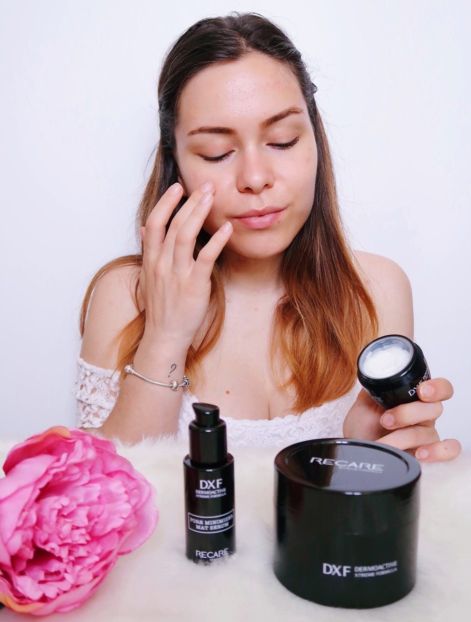 Recensione Recare, prodotti per la cura della pelle grassa e dell'acne in età adulta, beauty blogger Mina Masotina